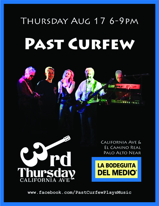 Poster: Third Thursday on California Avenue, August 17, 2023